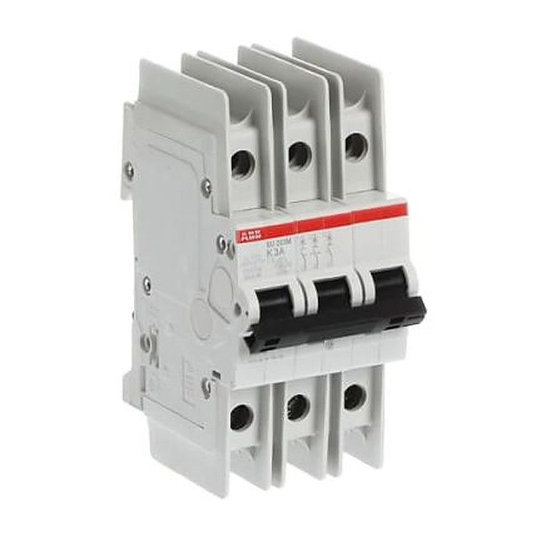 ABB SU200 M Miniature Circuit Breaker, 3-Pole, 3A, Type K, 400V ac AC, 15 kA Breaking Capacity