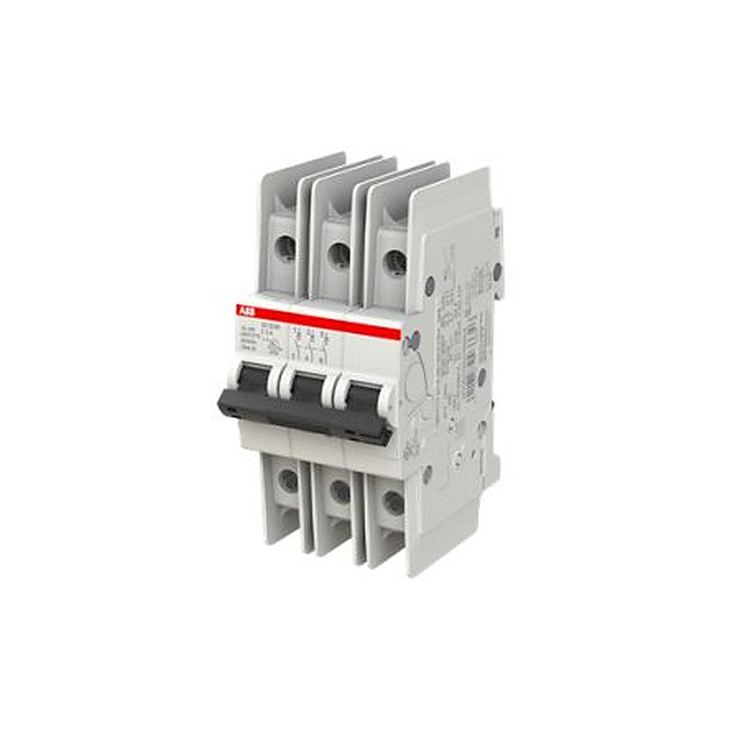ABB SU200 M Miniature Circuit Breaker, 3-Pole, 3A, Type Z, 400V ac AC, 15 kA Breaking Capacity