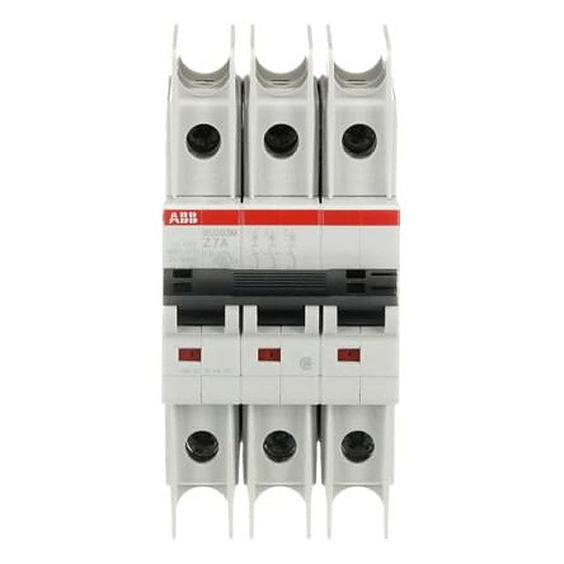 ABB SU200 M Miniature Circuit Breaker, 3-Pole, 4A, Type Z, 400V ac AC, 15 kA Breaking Capacity