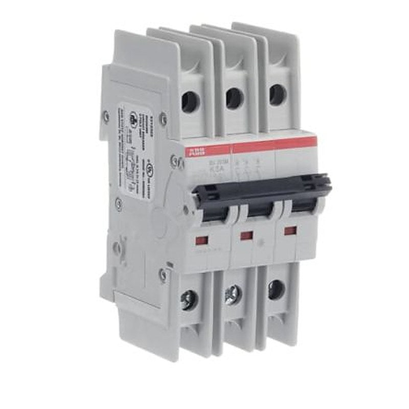 ABB SU200 M Miniature Circuit Breaker, 3-Pole, 5A, Type K, 400V ac AC, 15 kA Breaking Capacity