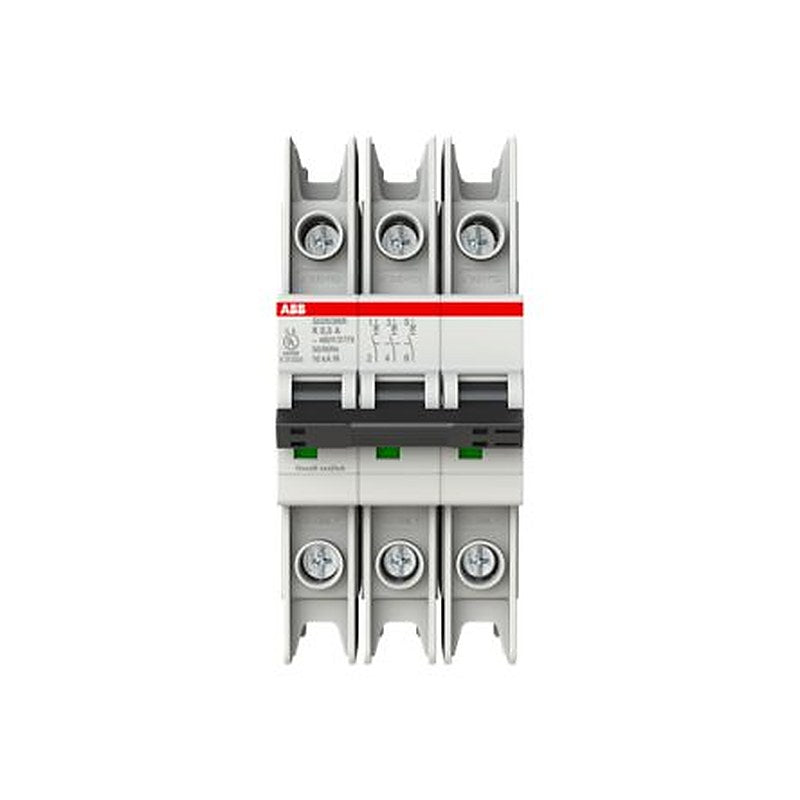 ABB System Pro M Compact SU200 MR Circuit Breaker, 3-Pole, 0.5A, Type K, 400V ac AC, 15 kA Breaking Capacity
