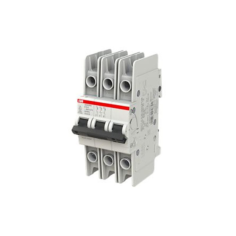 ABB System Pro M Compact SU200 MR Circuit Breaker, 3-Pole, 8A, Type K, 400V ac AC, 24 V dc DC, 15 kA Breaking Capacity