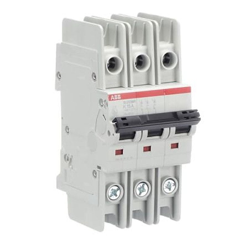ABB System Pro M Compact SU200 MR Circuit Breaker, 3-Pole, 15A, Type K, 400V ac AC, 15 kA Breaking Capacity