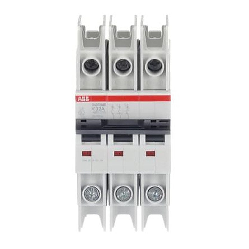 ABB System Pro M Compact SU200 MR Circuit Breaker, 3-Pole, 32A, Type K, 400V ac AC, 15 kA Breaking Capacity