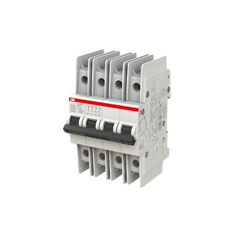ABB SU200 M SU200 M Miniature Circuit Breaker, 4-Pole, 20A, Type Z, 480V ac AC, 15 kA Breaking Capacity