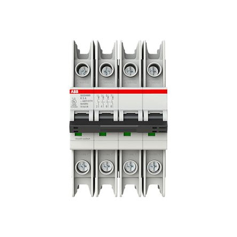 ABB System Pro M Compact SU200 MR Circuit Breaker, 4-Pole, 5A, Type K, 400V ac AC, 15 kA Breaking Capacity