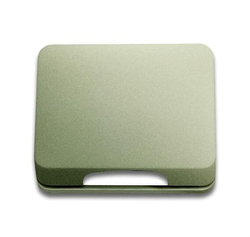 ABB Grey 1 Gang Plastic Cover Plate