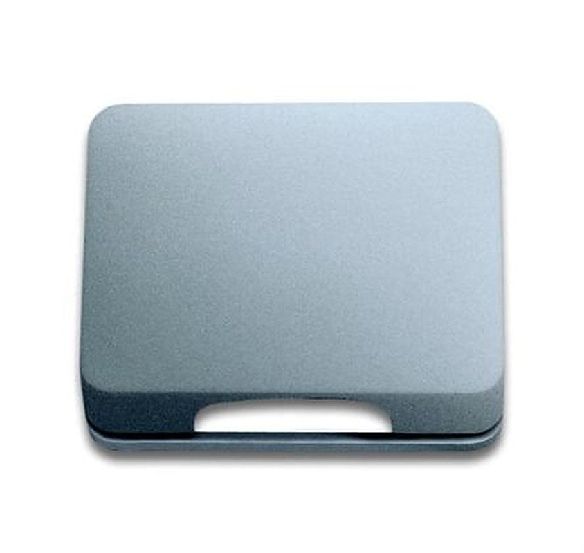ABB Grey 1 Gang Plastic Cover Plate