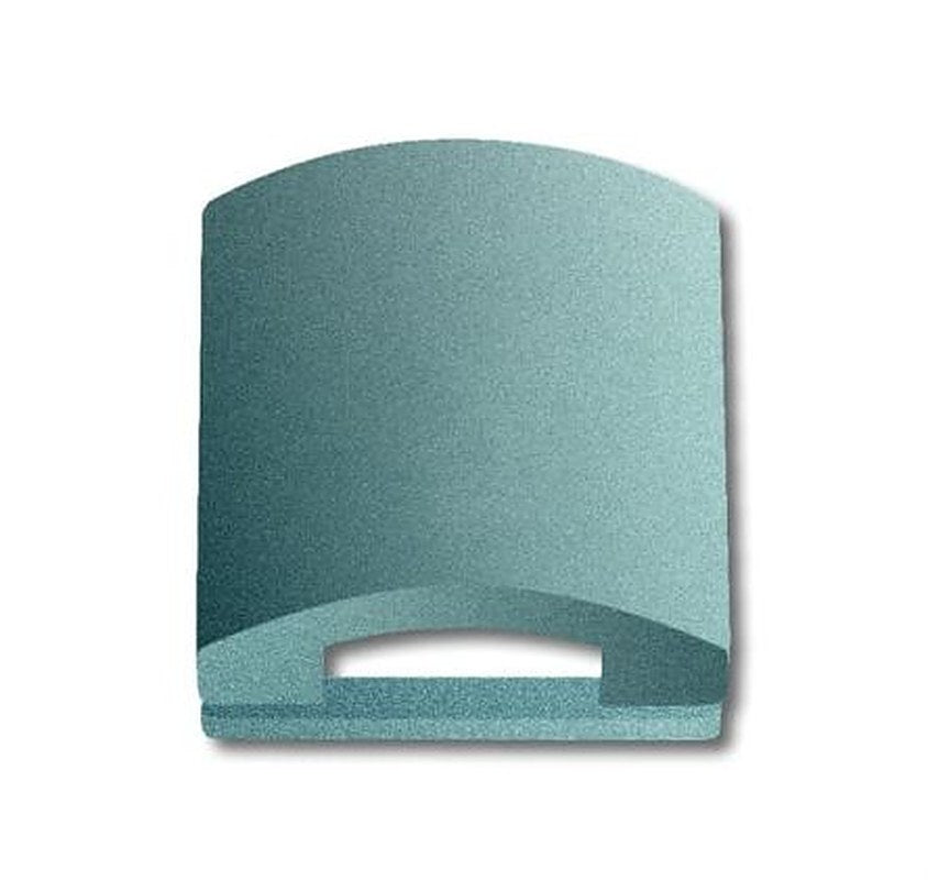 ABB Grey 1 Gang Plastic Cover Plate