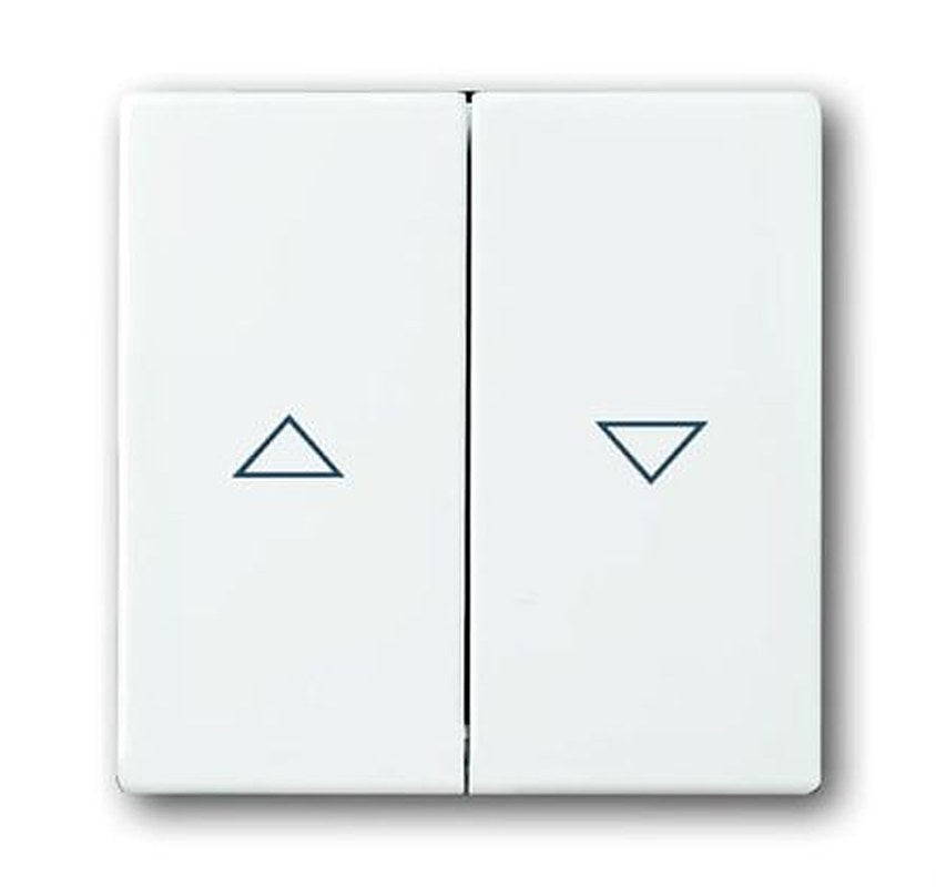 ABB White Blind Control Switch 2CKA001751A Series