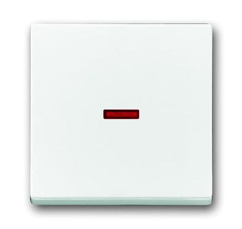 ABB White 1 Gang Cover