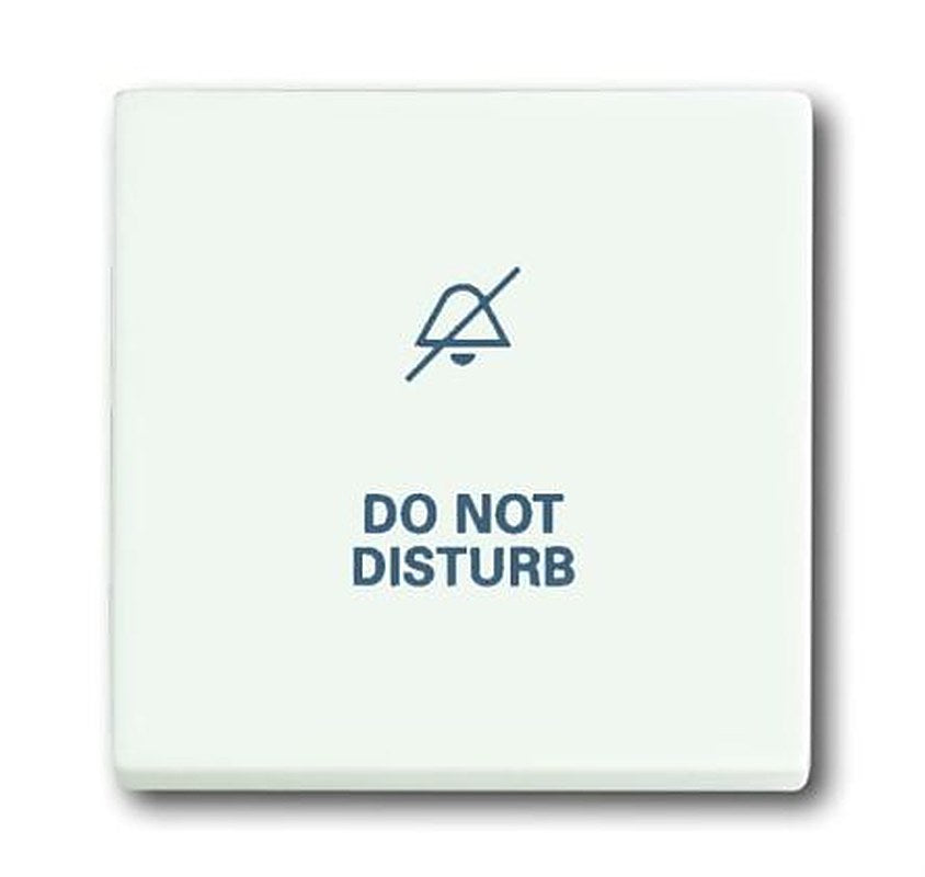 ABB White 1 Gang Light Switch Cover