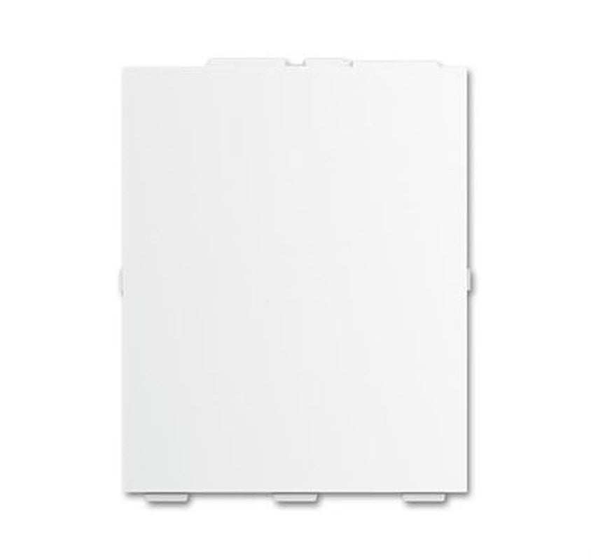 ABB White 6 Gang Cover Plate