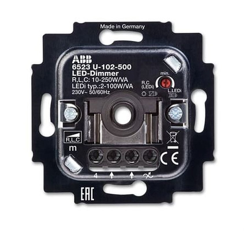 ABB 2 Way Dimmer Switch, 230V, 250 W