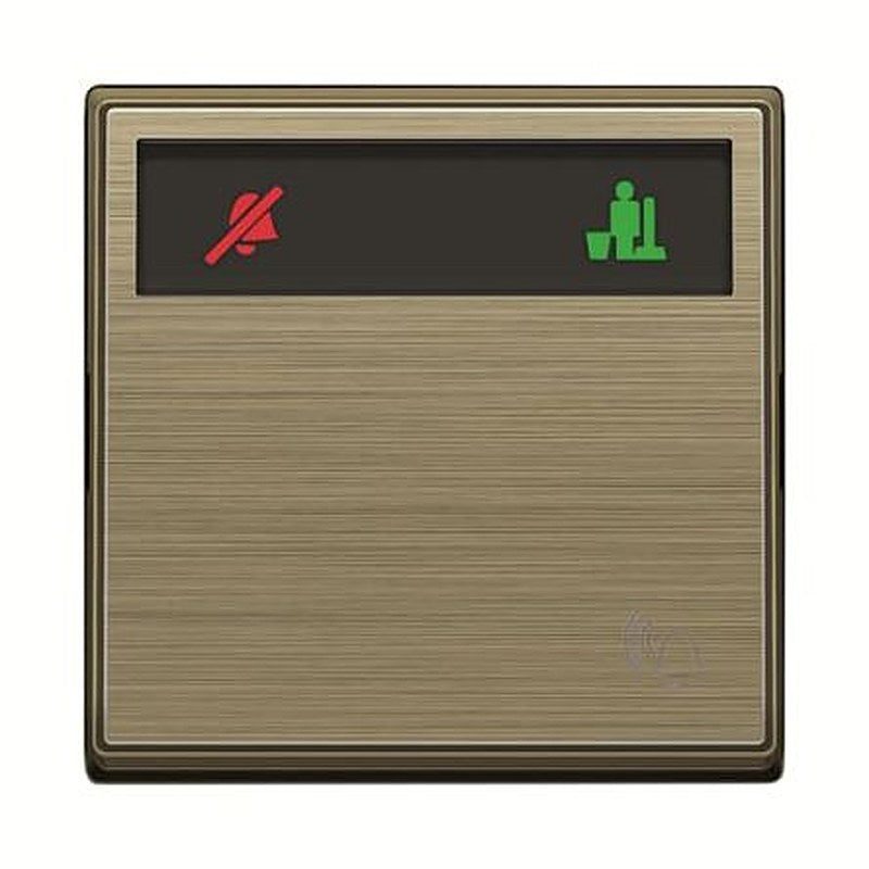 ABB Gold, 1 Way Push Button, 2 Gang, AMD