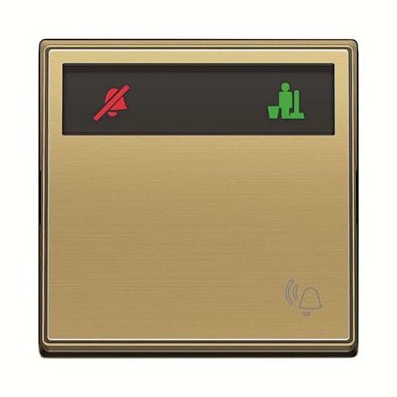 ABB Gold, 1 Way Push Button, 2 Gang, AMD