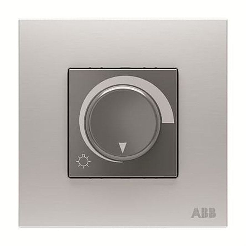 ABB 2 Way 1 Gang Rotary Dimmer Switch, 250V, 40 W