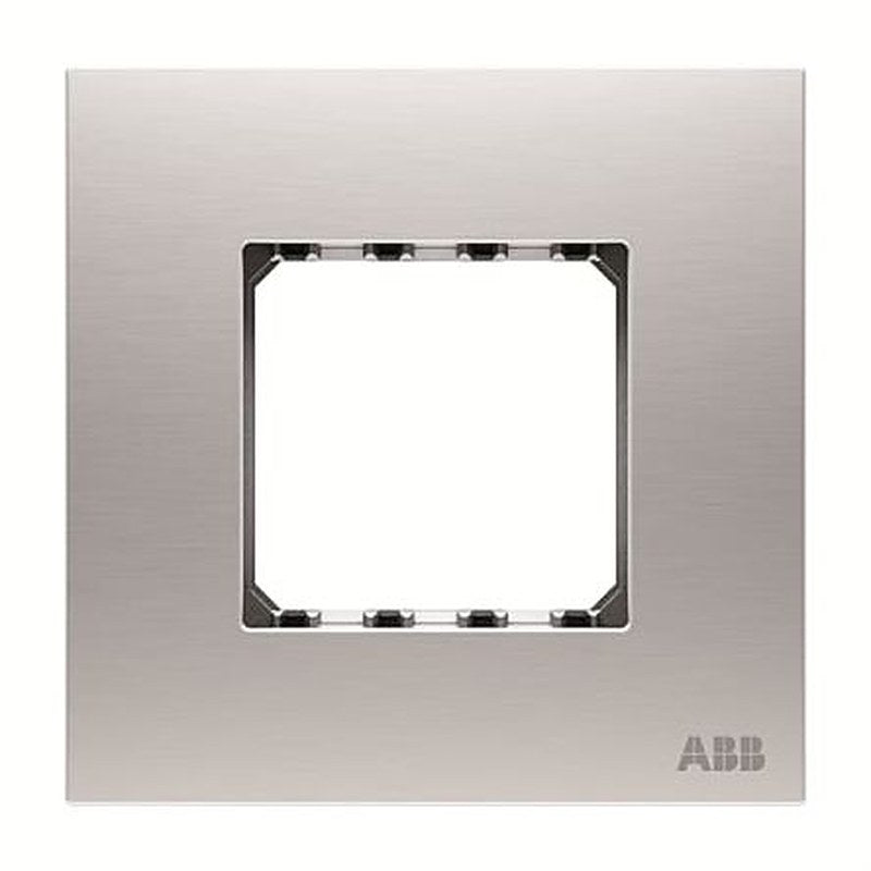 ABB Grey 1 Gang Light Switch Cover