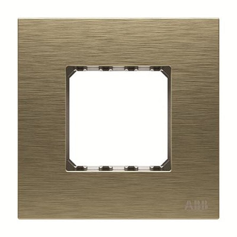 ABB Gold 1 Gang Frame