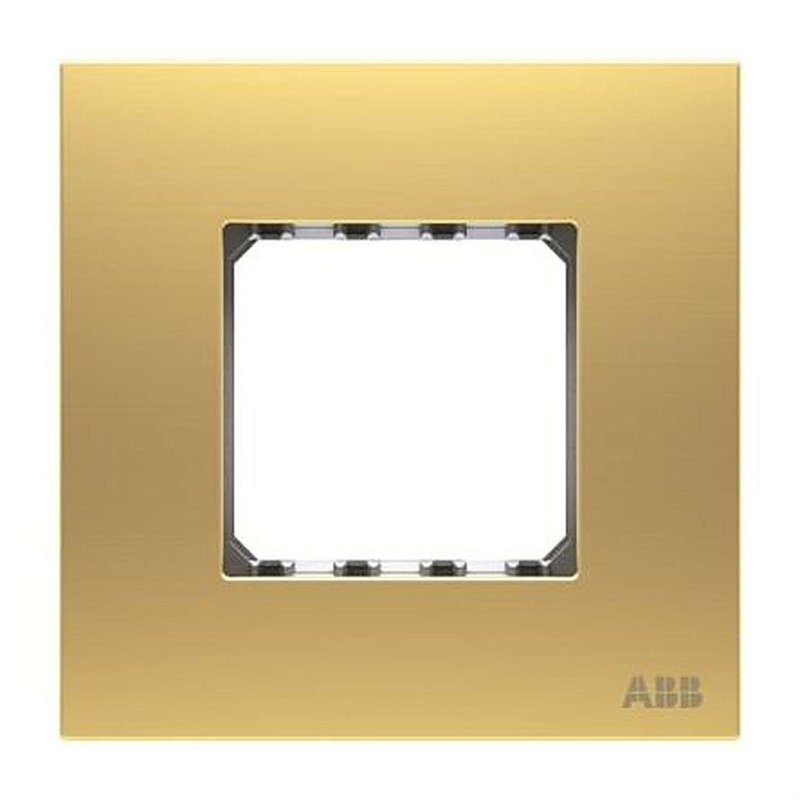 ABB Gold 1 Gang Frame