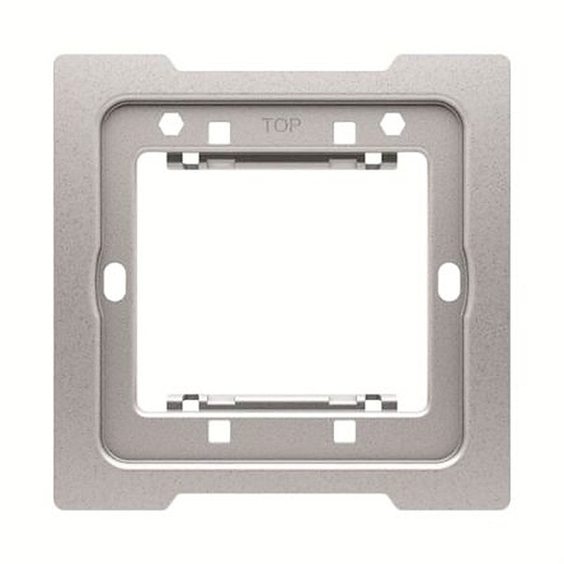ABB Grey 1 Gang Mounting Plate Metal Mounting Frame