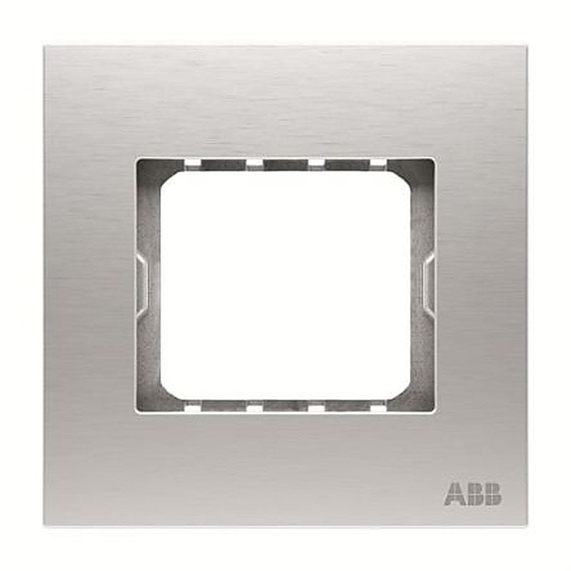 ABB Grey 1 Gang Light Switch Cover