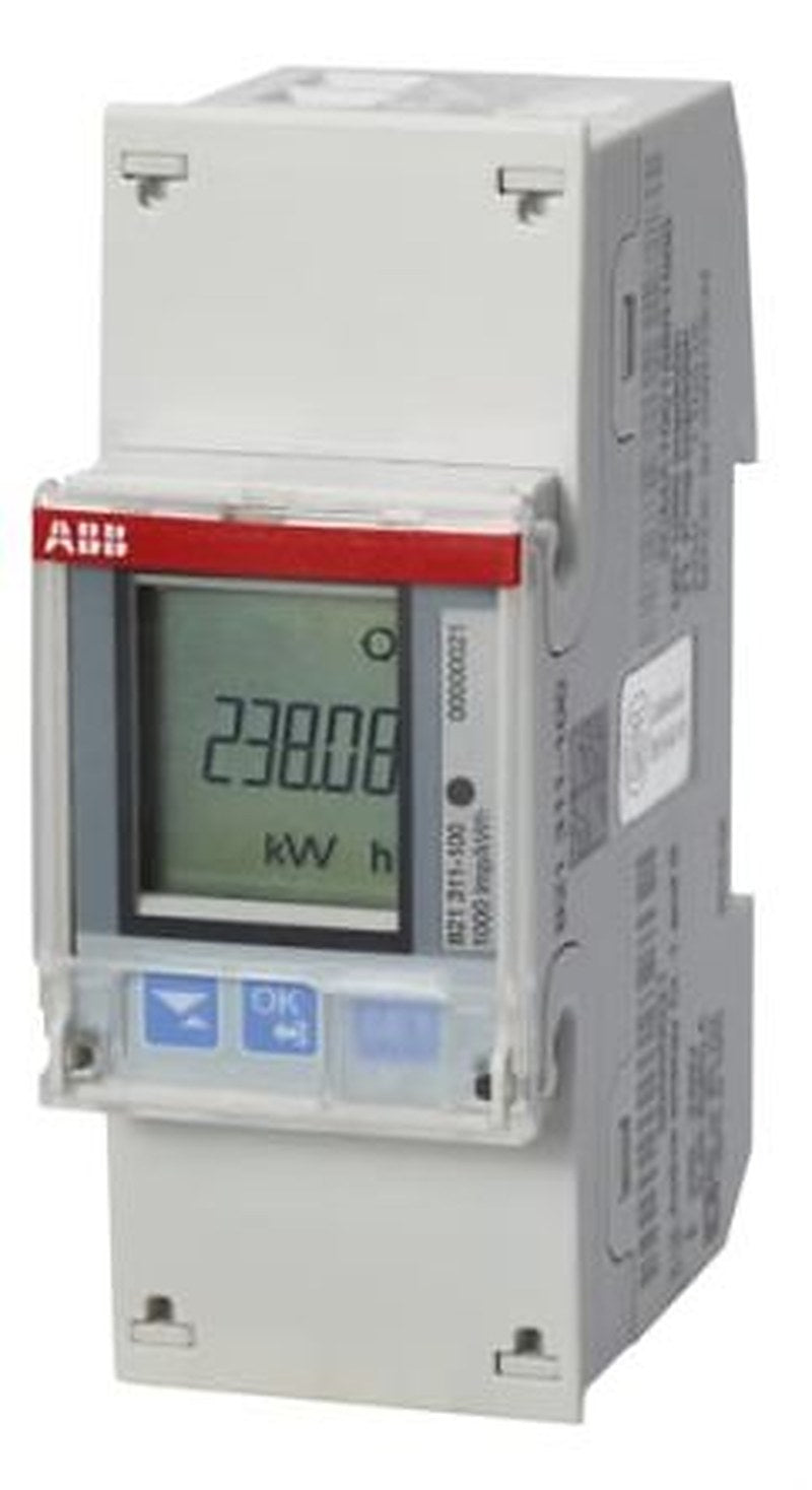 ABB 1 Phase LCD Energy Meter, Type Digital