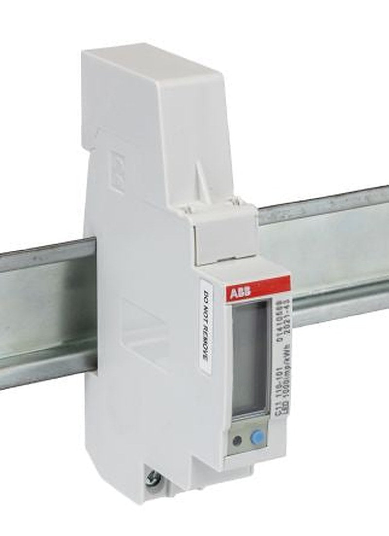 ABB 1 Phase LCD Energy Meter, Type Electronic