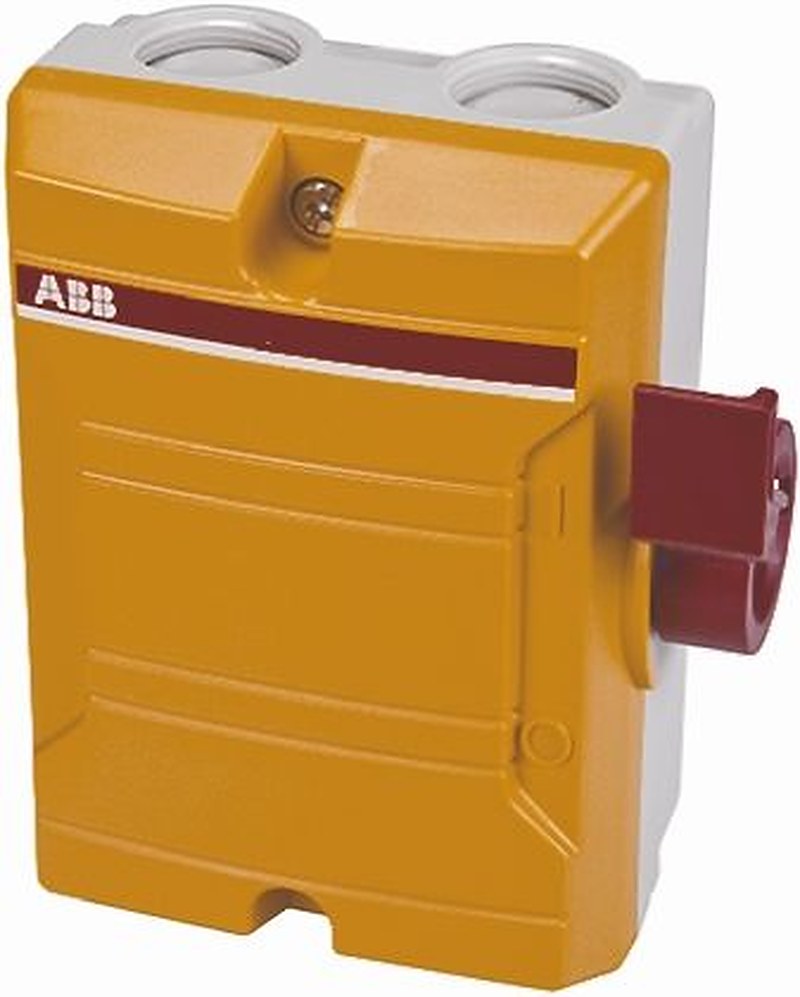 ABB 3-Pole Side, Front Isolator Switch -, IP65, IP54, 23A, 7.5 kW