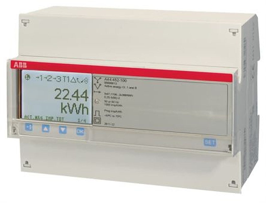 ABB 3 Phase Energy Meter, Type Transformer Connected