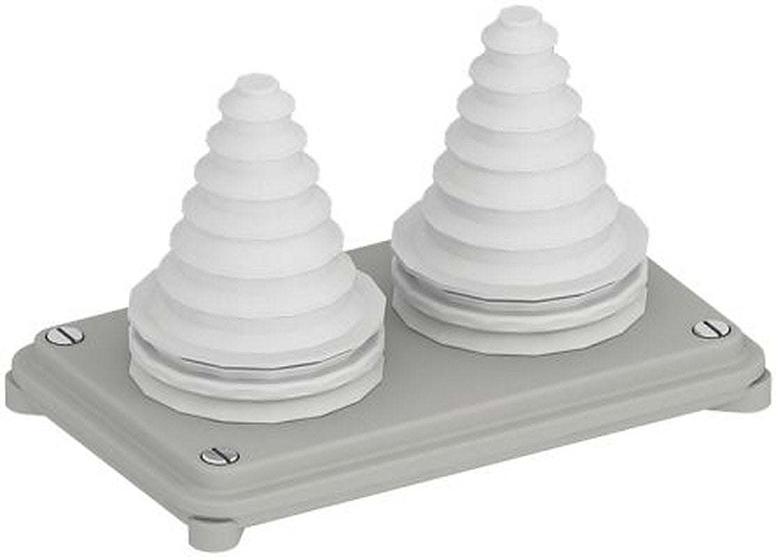 ABB Plastic Gland Plate, 220mm W, 80 mm L for Use with ZW Enclosure