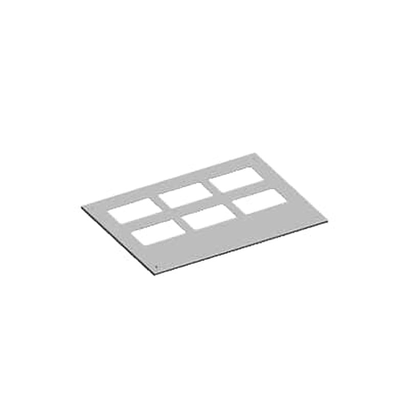 ABB Roof Plate, 859mm W, 625 mm L for Use with Cabinets TriLine