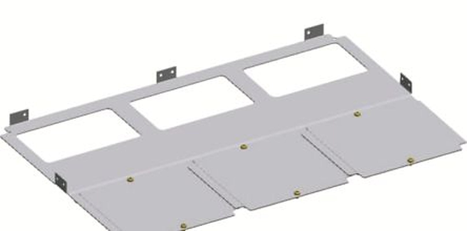 ABB Base Plate, 1.262m W, 312 mm L for Use with Cabinets TriLine