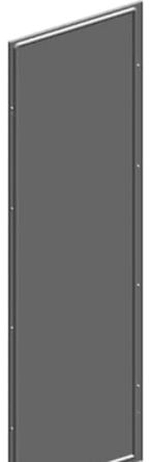 ABB RAL 7035 Light Grey Metal Side, 2213 mm H, 325mm W, 325 mm D, 325 mm L, for Use with Cabinets TriLine
