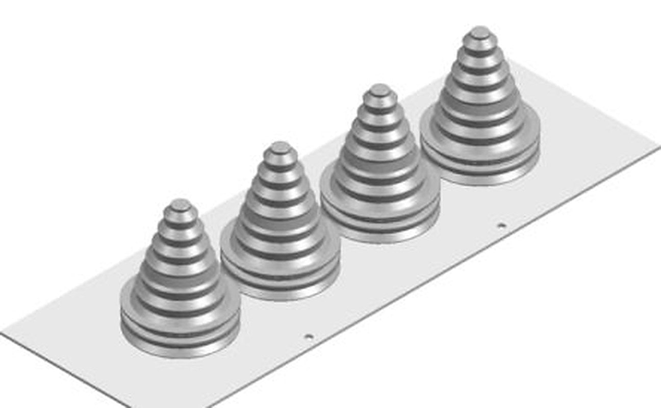 ABB Plastic Gland Plate, 986mm W, 2 mm L for Use with TriLine