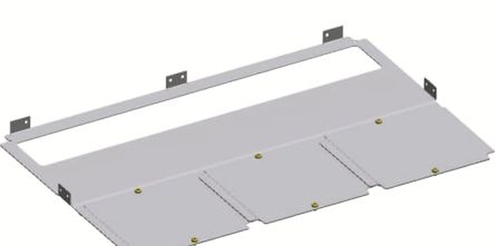 ABB Base Plate, 1.012m W, 709 mm L for Use with 4/10R8, 4/10RG8, 4/8R8, 4/8RG8