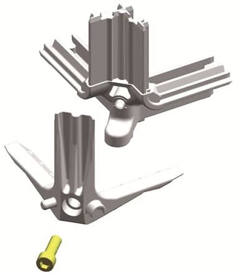 ABB Triline-R Series Metal Corner Profile for Use with Cabinets TriLine 16 mm x 16 mm x 40mm