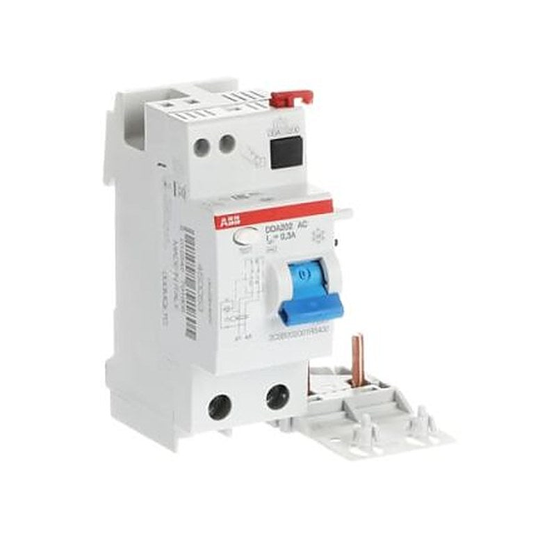 ABB DDA200 Series Residual Current Circuit Breaker, 40A, 2-Pole, 30 mA 400V ac