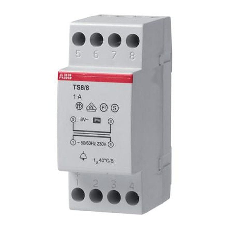 ABB 8 VA Bell Transformer, 230 V ac Primary, 12 V ac Secondary, Declaration of Conformity - CE