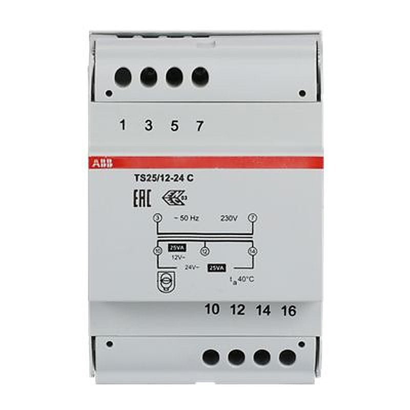 ABB 25 W Bell Transformer, 230 V Primary, 24 V Secondary