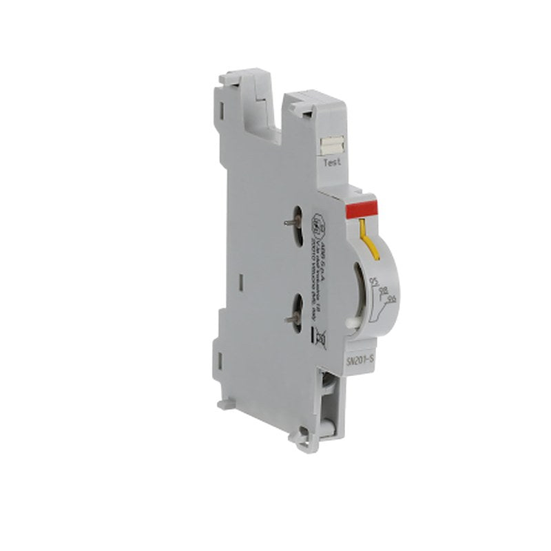 ABB Auxiliary Contact, 1 Contact, 1 CO, SN201-S, DIN Rail, 230V, 2CSS200924R0001