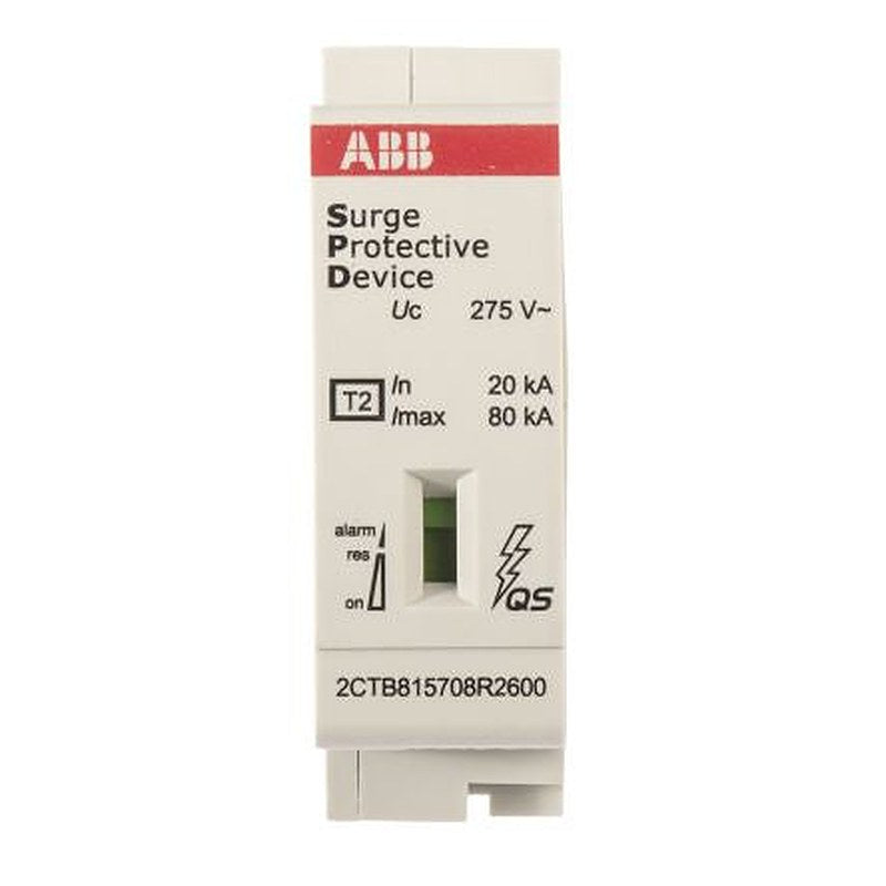 ABB, OVR Surge Protection Device 275V Maximum Voltage Rating 80 kA Maximum Surge Current Surge Protection Device