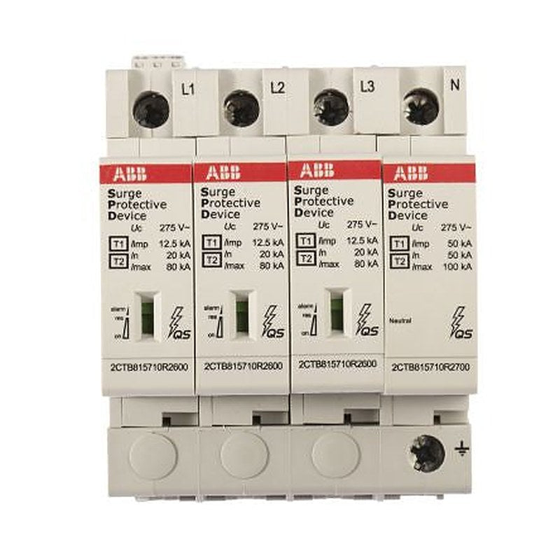 ABB, OVR Surge Protection Device 275V Maximum Voltage Rating 80 kA Maximum Surge Current Surge Protection Device
