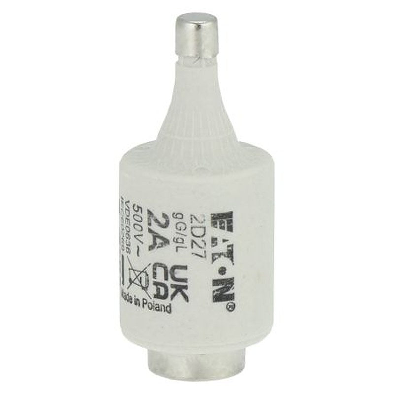 Eaton 2A TT Ceramic Cartridge Fuse, 50 x 21.5 mm