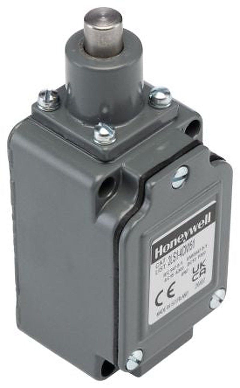 Honeywell LS Series Plunger Limit Switch, SPDT, IP67, Die Cast Zinc Housing, 240V ac, 6A