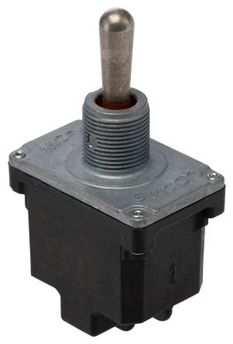 Honeywell Toggle Switch, Bushing Mount, On-On-On, DPDT, Screw Terminal, 277 V ac