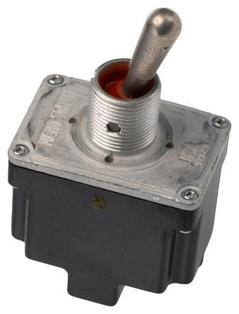 Honeywell Toggle Switch, Bushing Mount, On-Off, DPST, Screw Terminal, 277 V ac