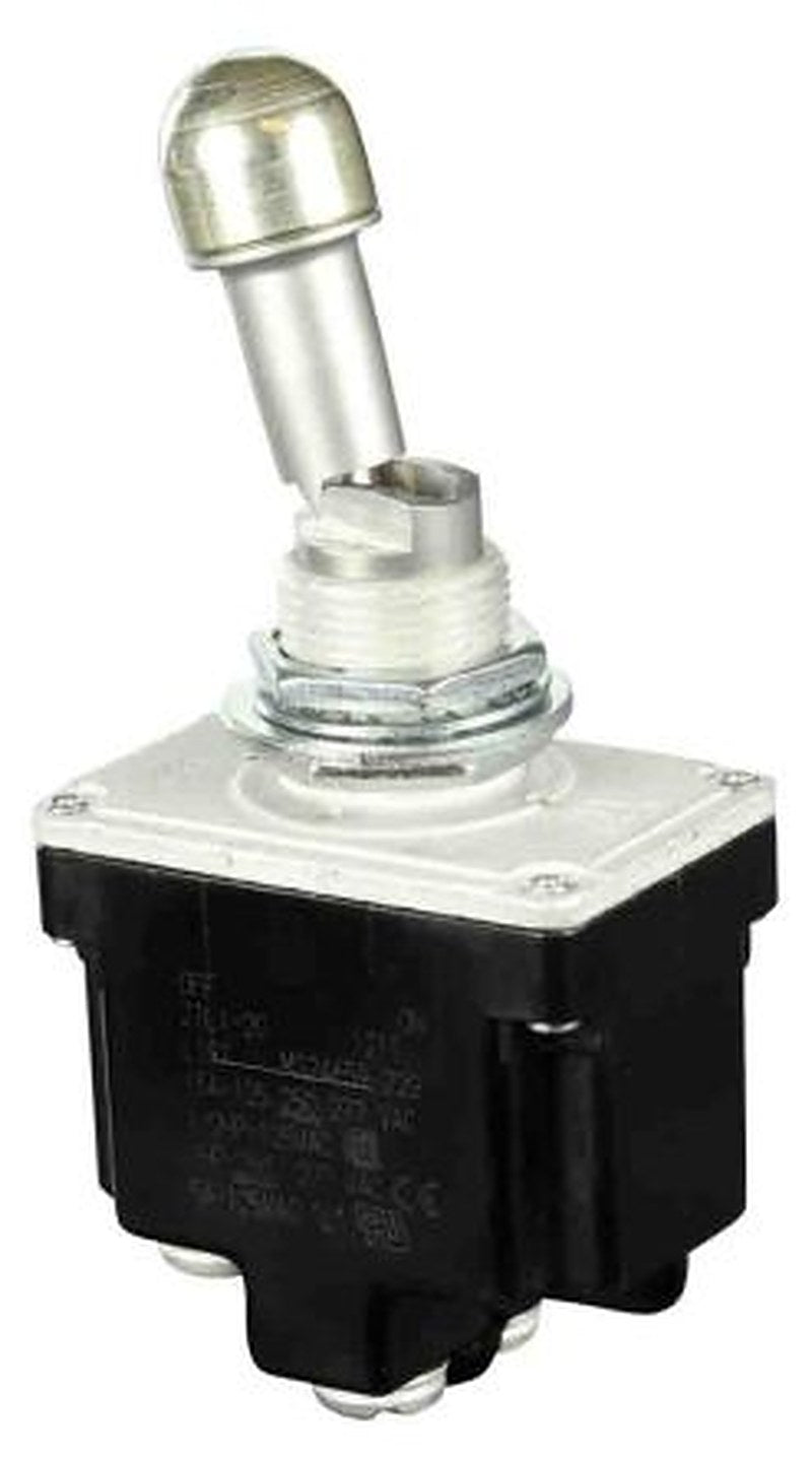 Honeywell Toggle Switch, Panel Mount, On-Off, 2RT, Screw Terminal, 28 V dc, 125 V ac