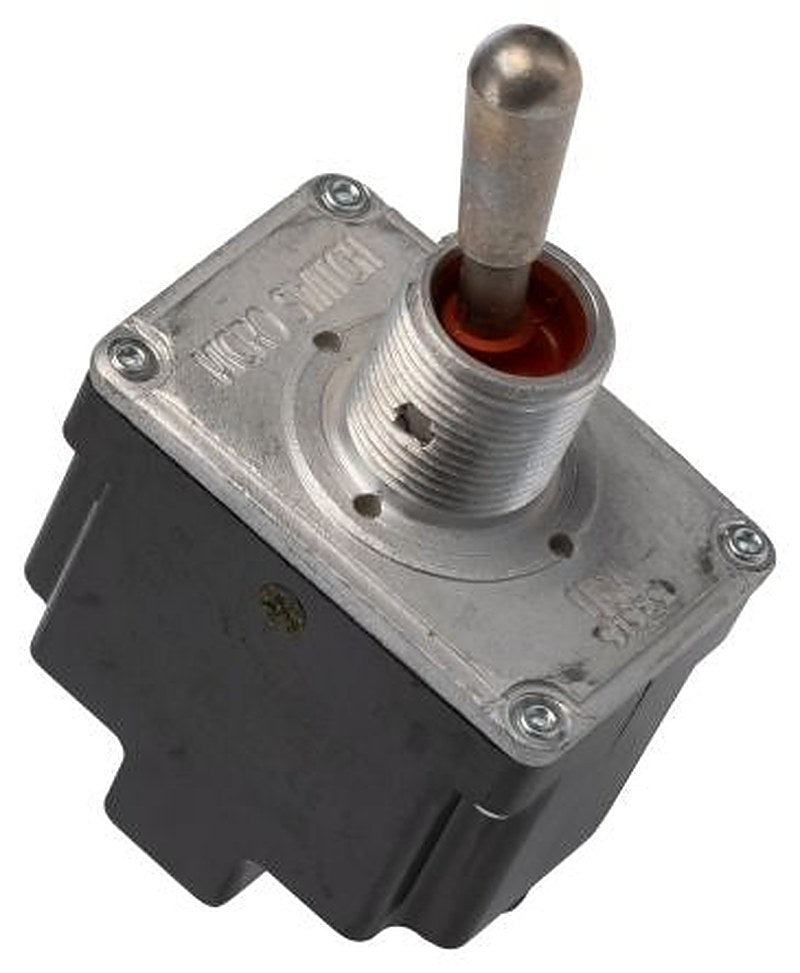 Honeywell Toggle Switch, Bushing Mount, On-On, DPDT, Screw Terminal, 277 V ac