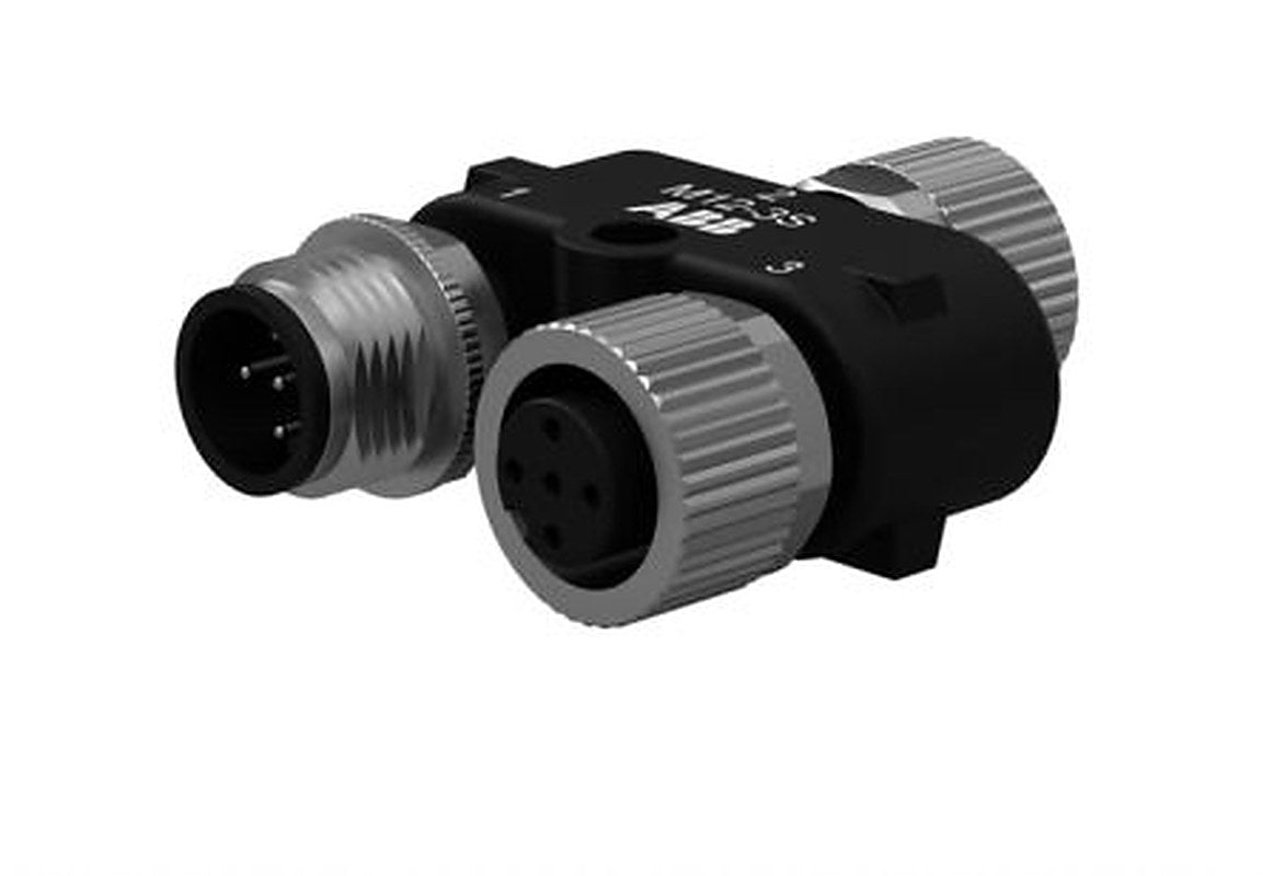 ABB Industrial Circular Connector, M12 Connector, Female/Male, IP67, M12-3S Series